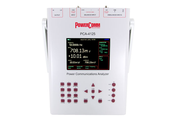 PowerComm Solutions communication analyzer equipment