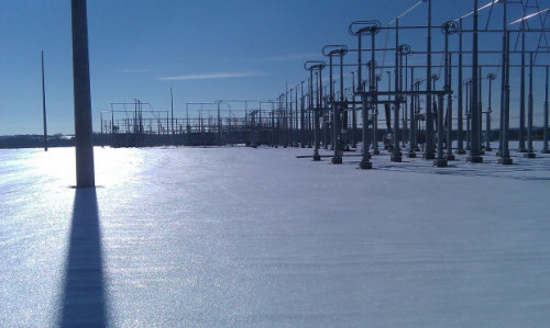 complete substation startup after pre-testing